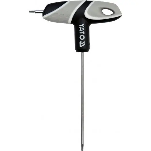 Bezpieczne zakupy KLUCZ TRZPIENIOWY TORX Z RĘKOJEŚCIĄ T9 YT-05602 YA